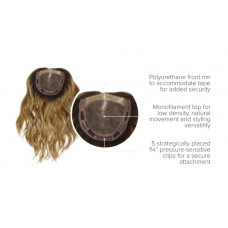 ALPHA WAVE 16" TOPPER BY RAQUEL WELCH