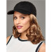 CURLY HAT BLACK TOPPER BY HENRY MARGU CURLY HAT BLACK TOPPER BY HENRY MARGU